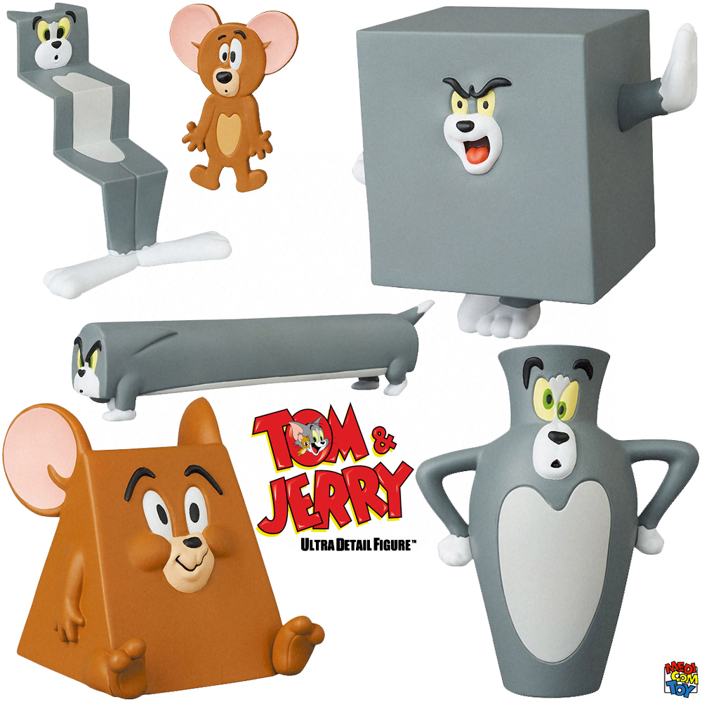 Bonecos Tom e Jerry UDF Série 2 Curta-Metragens da MGM