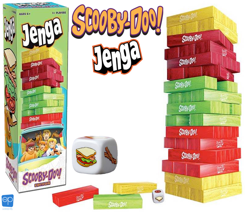 Jogo JENGA: Scooby-Doo