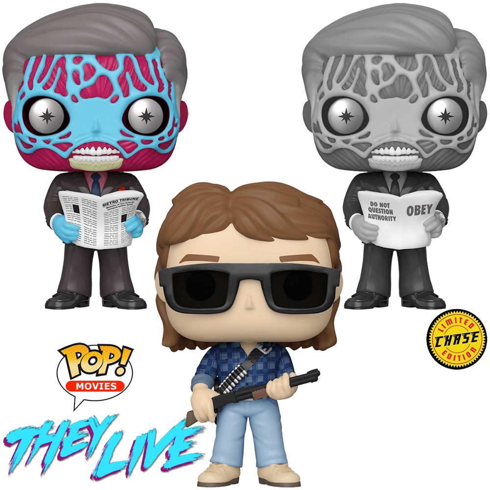 Bonecos Pop! do Filme They Live (Eles Vivem) de John Carpenter