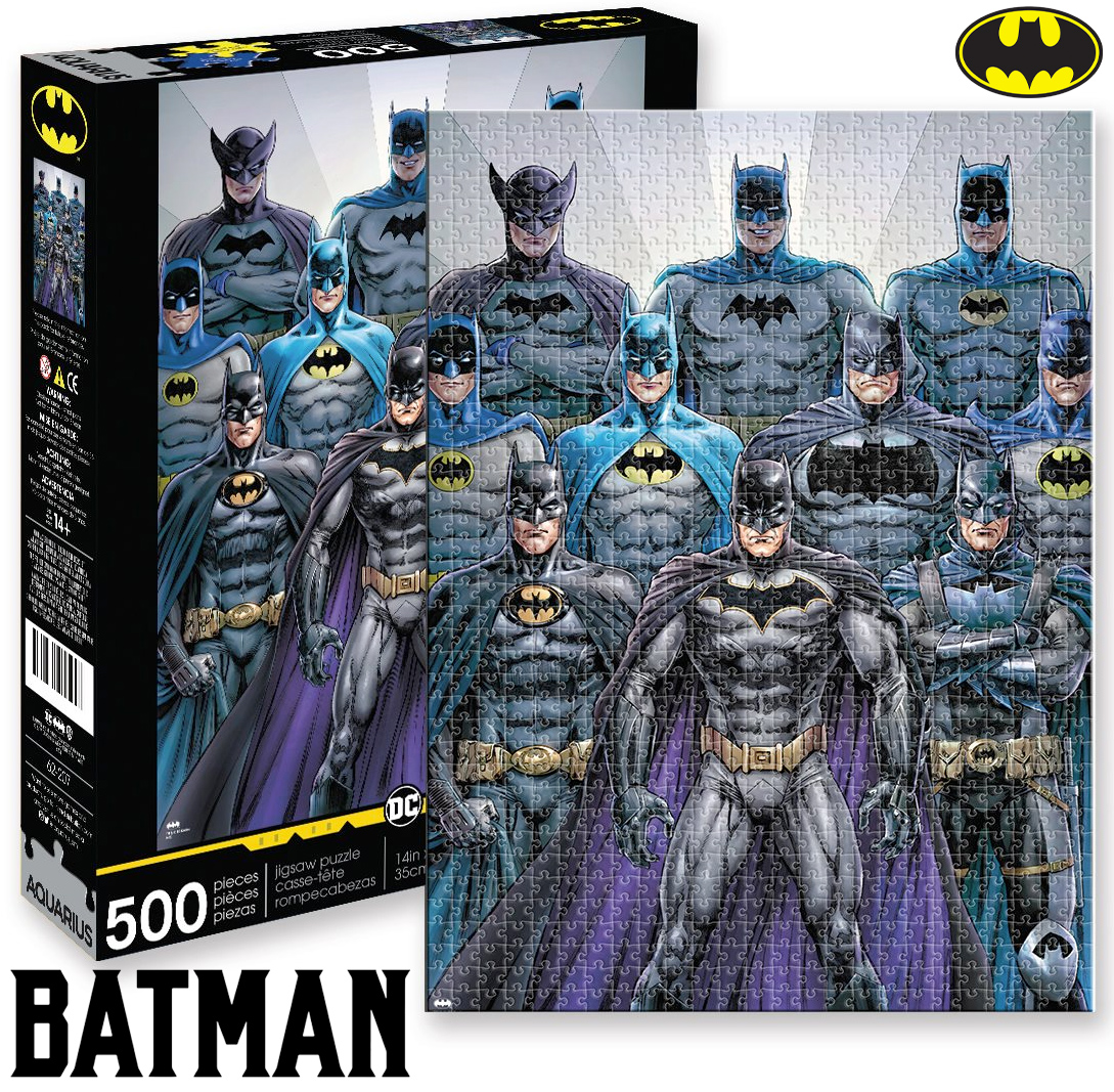 Quebra-Cabeça Batman Batsuits DC Comics 500-Piece Puzzle