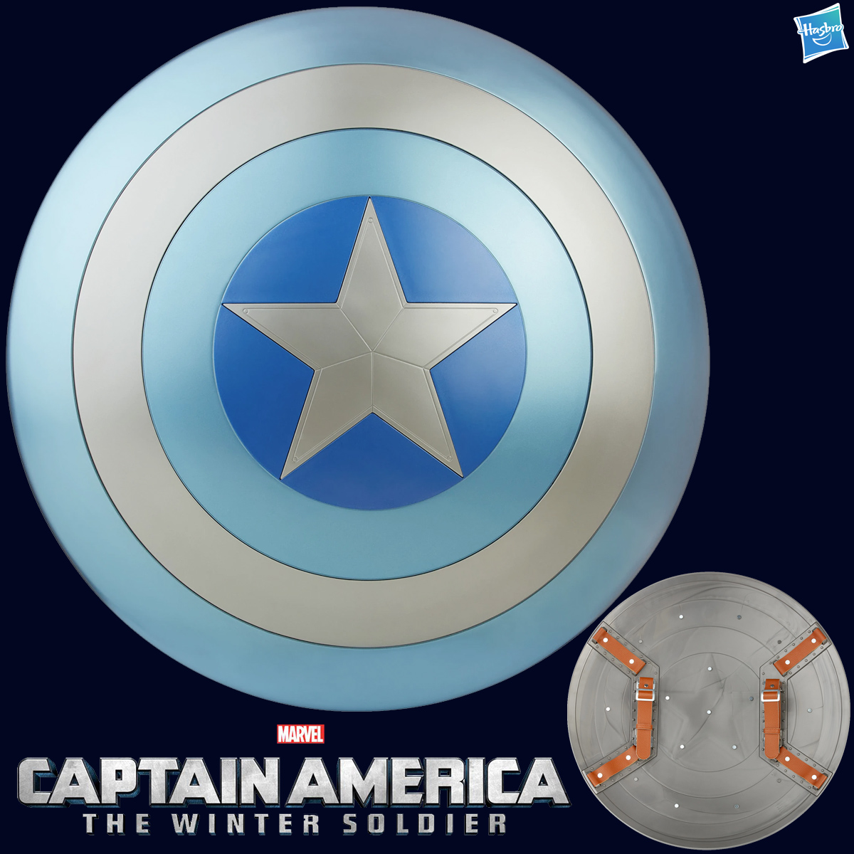 Escudo Marvel Legends Captain America Stealth Shield from The Winter Soldier