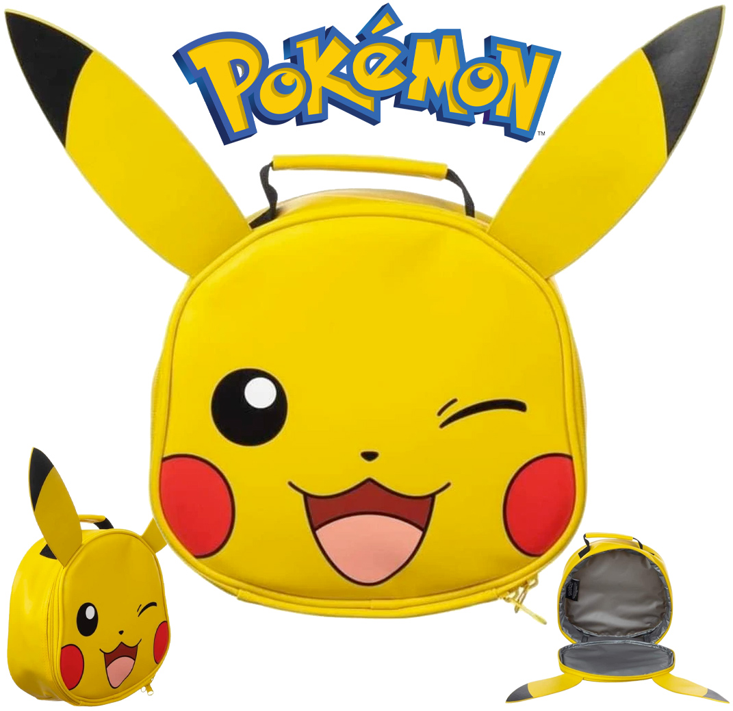 Lancheira Térmica Pikachu Big Face Pokémon