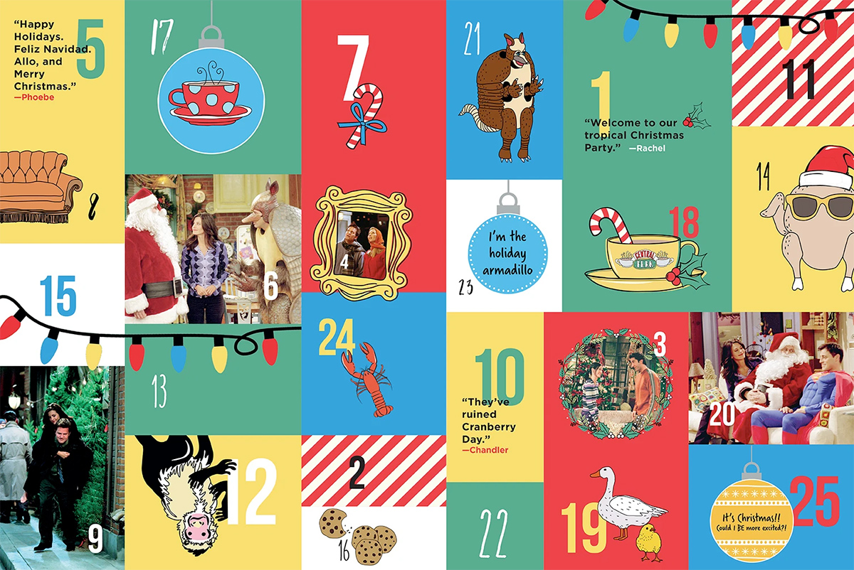 Calendário do Advento Friends Advent Calendar The One With the Surprises