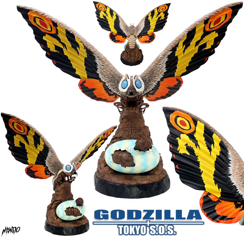 Estátua Mothra do Filme Godzilla: Tokyo S.O.S. (Mondo)