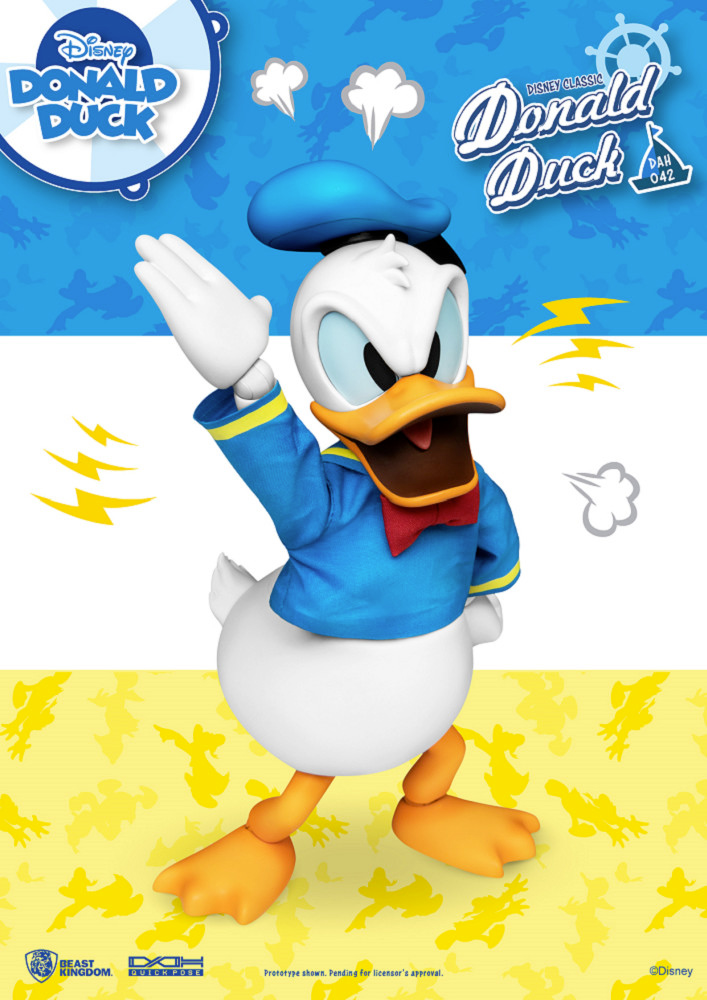 Pato Donald Duck Classic Dynamic Action Heroes Action Figure Beast Kingdom