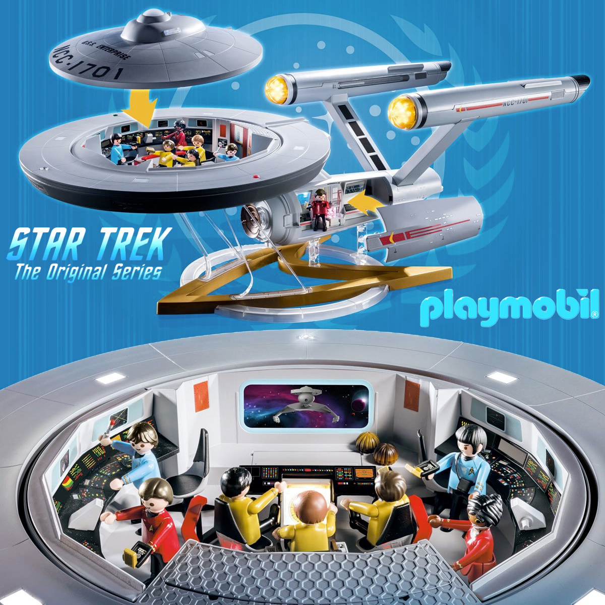 Playset Playmobil Star Trek USS Enterprise NCC-1701