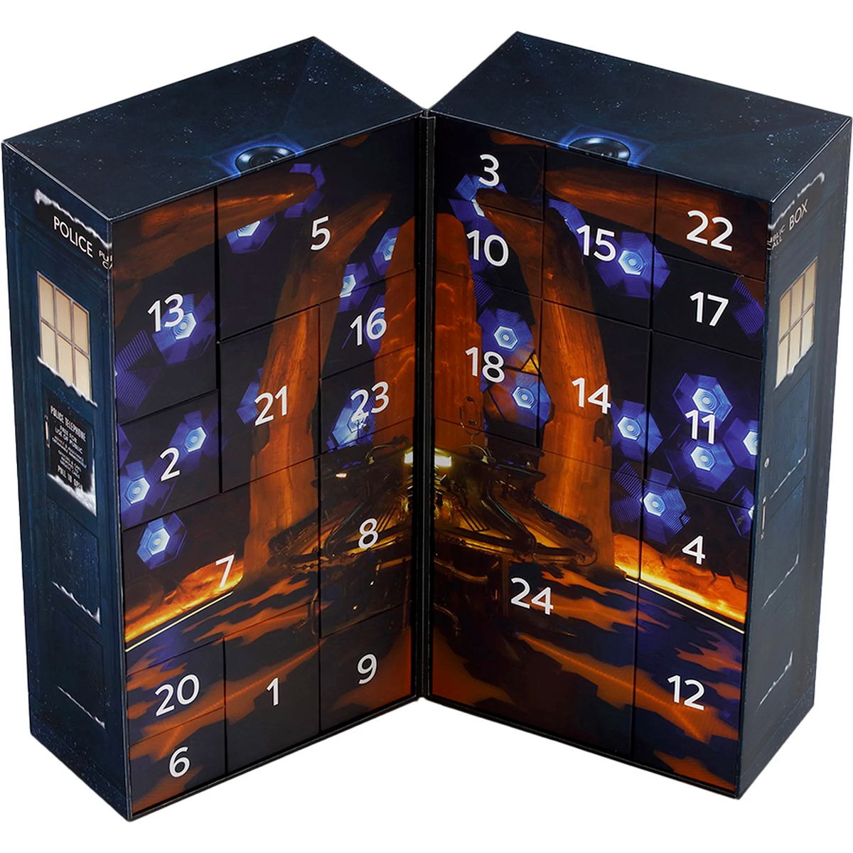 Calendário do Advento Doctor Who TARDIS