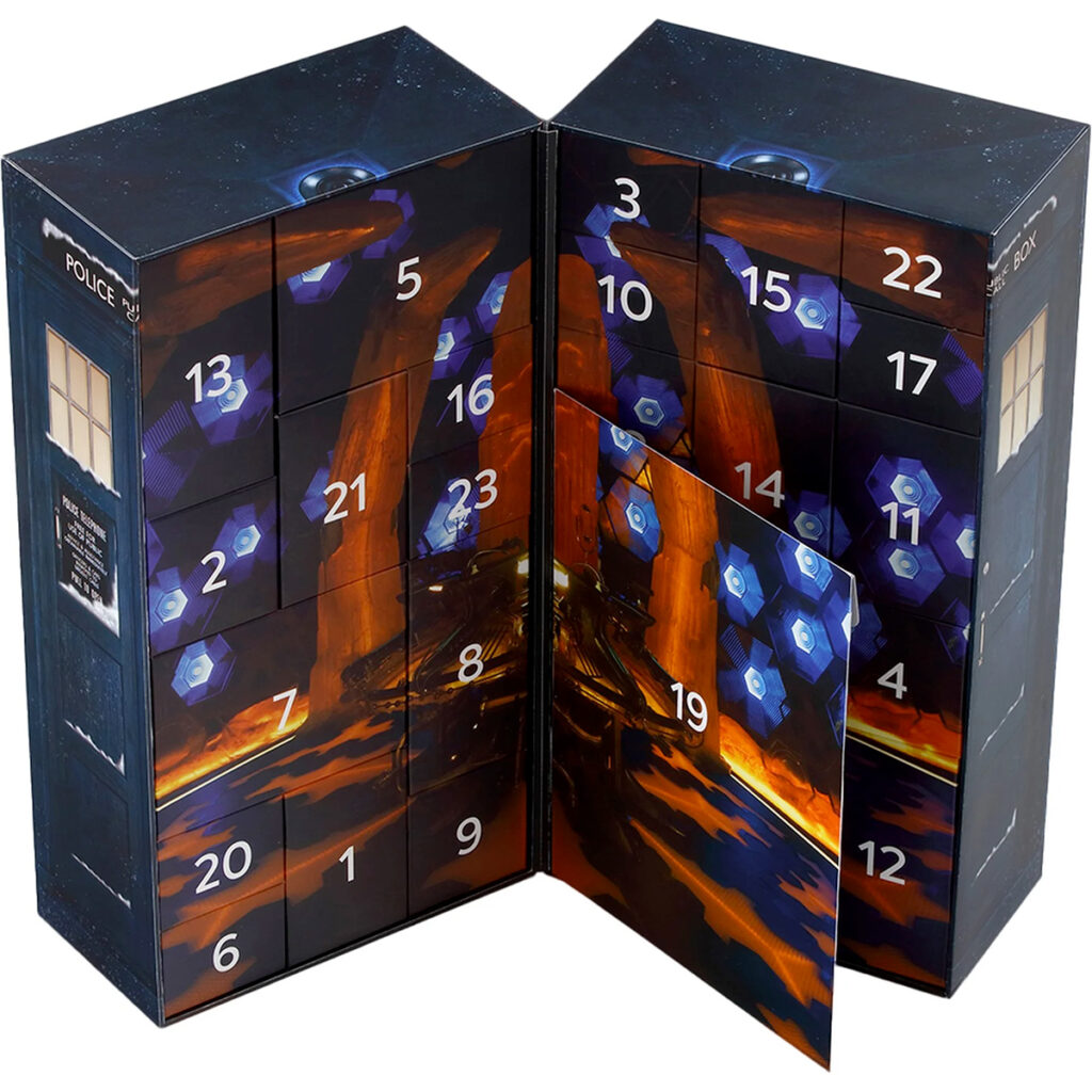 Calendário do Advento Doctor Who TARDIS « Blog de Brinquedo