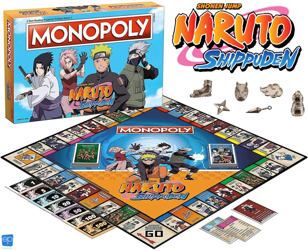 naruto monopoly walmart
