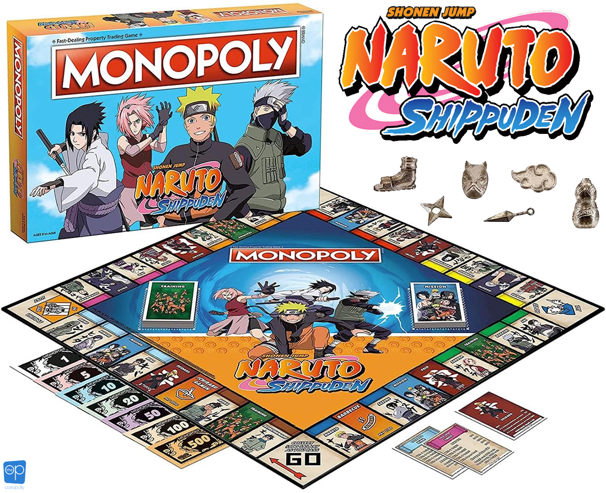Jogo Monopoly Naruto Shippuden