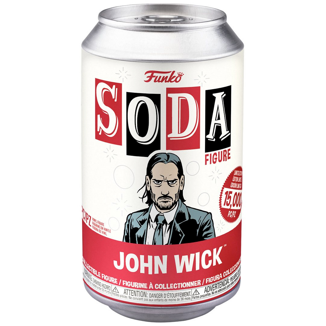 Boneco John Wick (Keanu Reeves) Funko Vinyl SODA