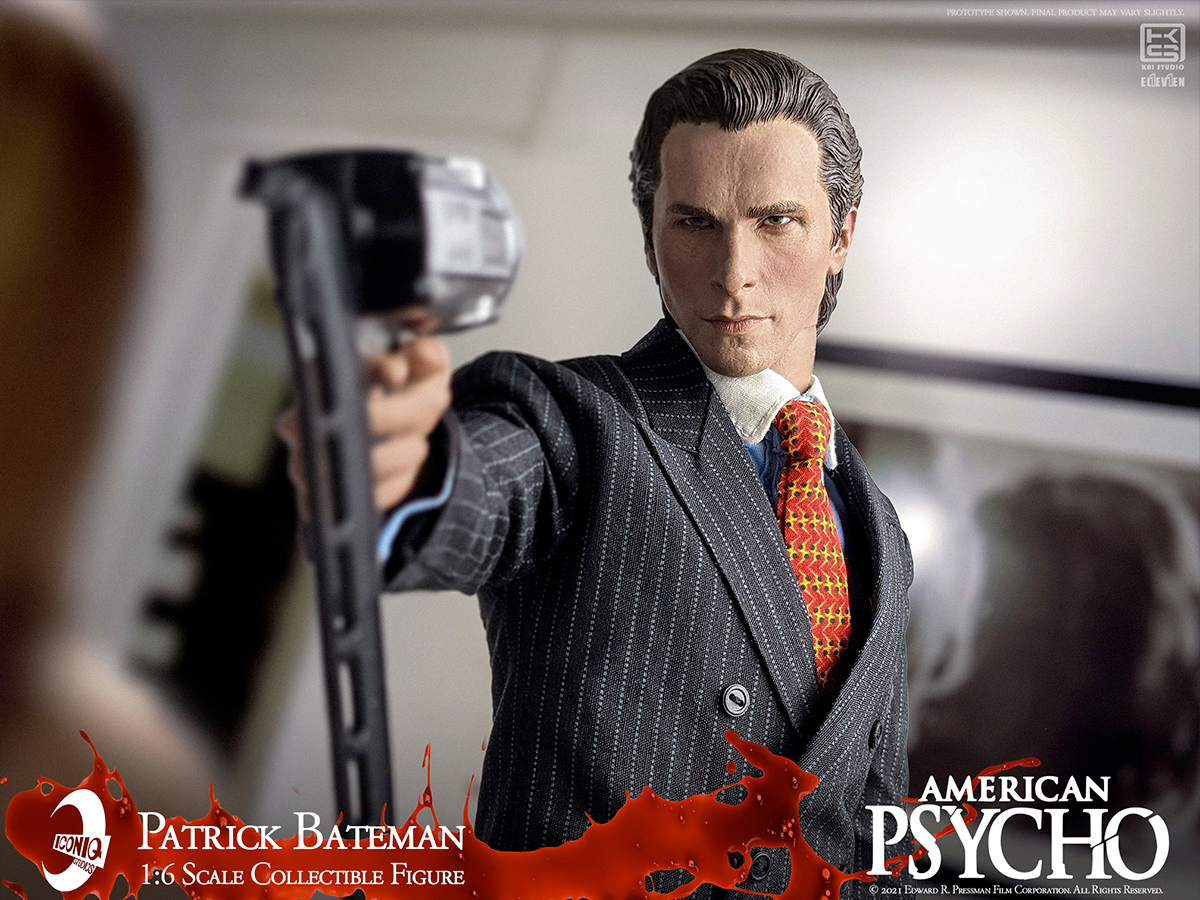 Action Figure do Filme Psicopata Americano: Patrick Bateman (Christian Bale)