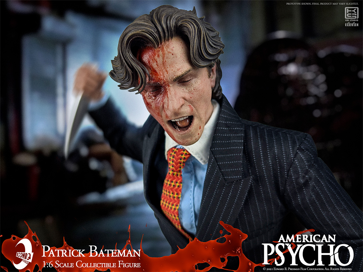 Action Figure do Filme Psicopata Americano: Patrick Bateman (Christian Bale)