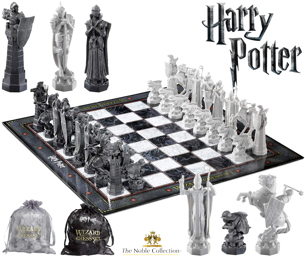 Xadrez de Bruxo (Wizard Chess) de Harry Potter e a Pedra Filosofal