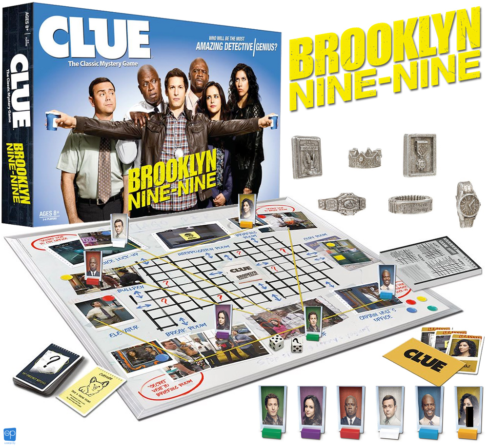 Jogo Clue (Detetive) da Série Brooklyn Nine-Nine