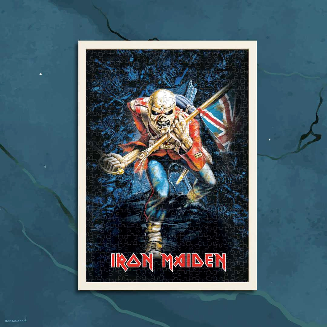 Quebra-Cabeça Iron Maiden “The Trooper” com 1.000 Peças