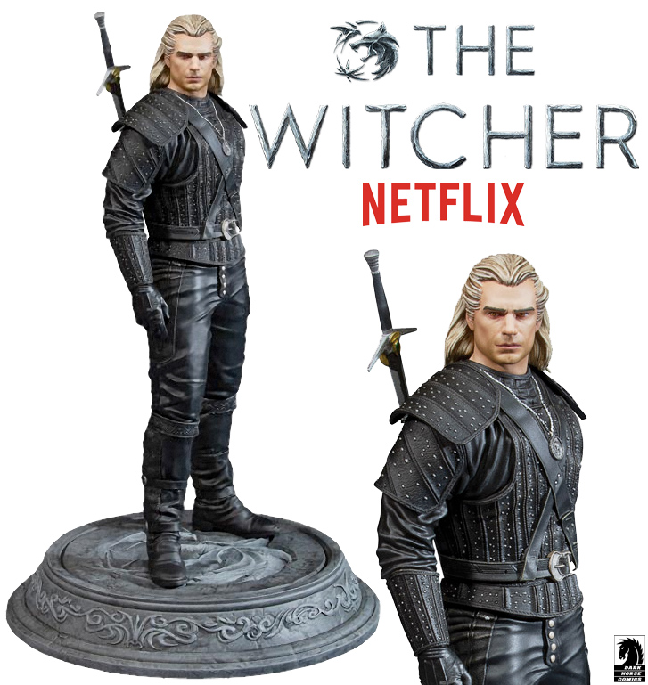 Figura Geralt de Rivia (Henry Cavill) da Série The Witcher do Netflix