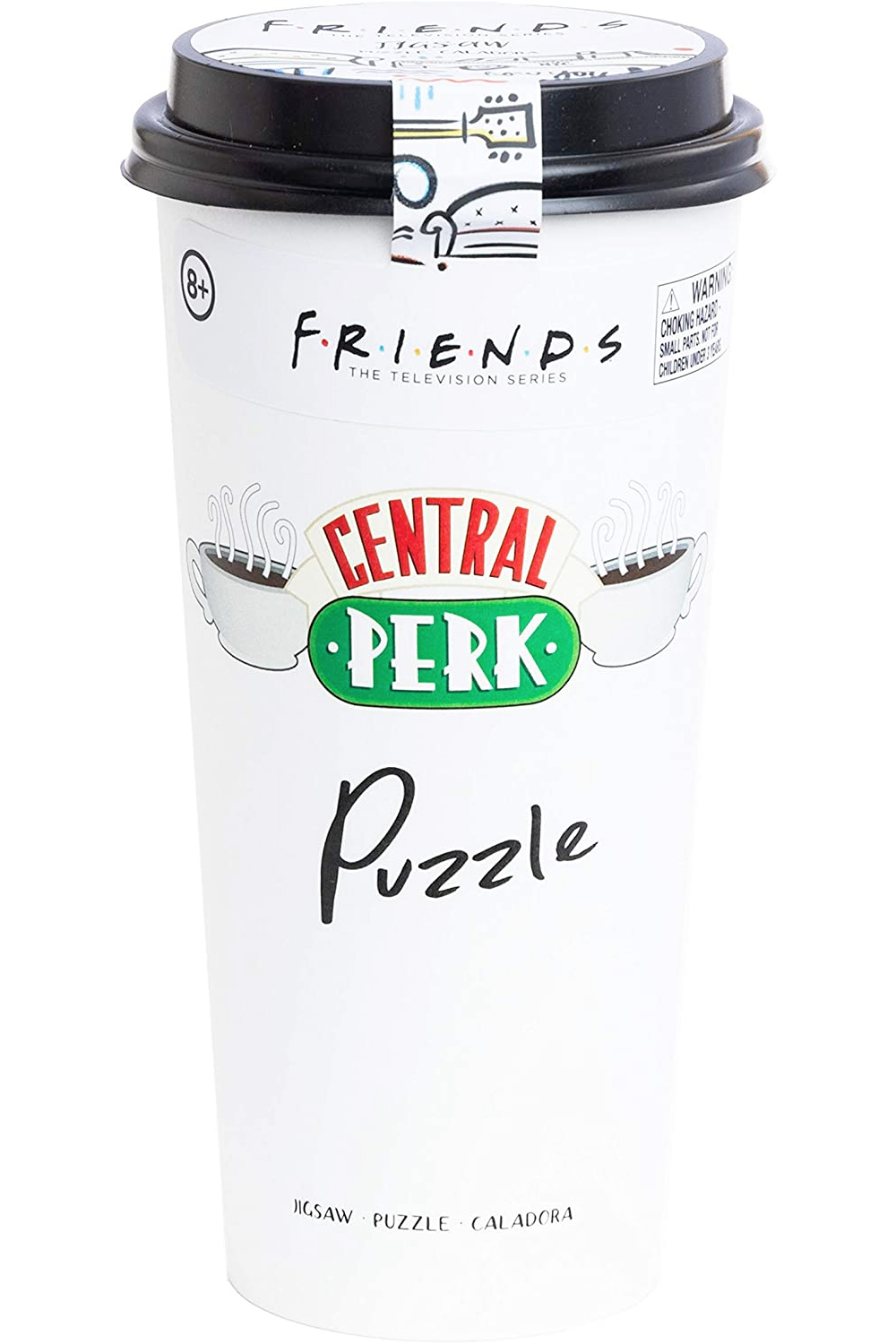 Quebra-Cabeça Friends Dentro de um Copo de Café do Central Perk