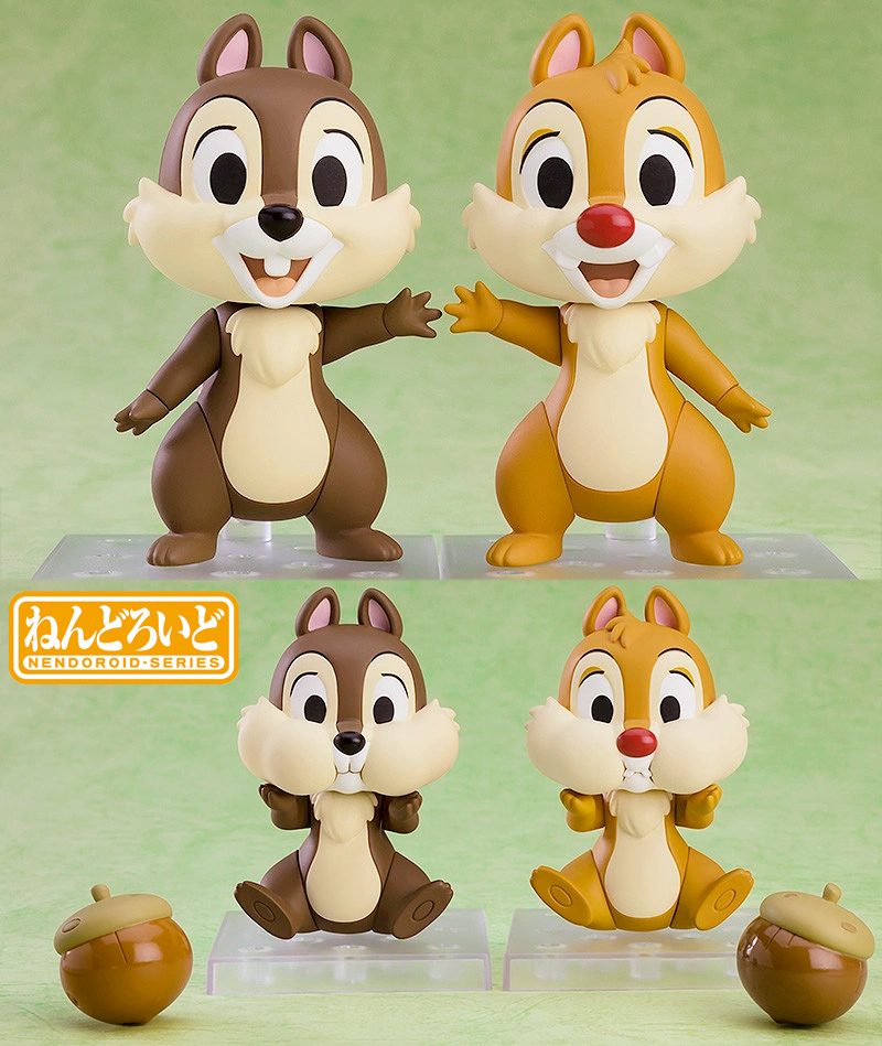 Nendoroid Disney Tico e Teco Oficial - Shoptoys Brinquedos e