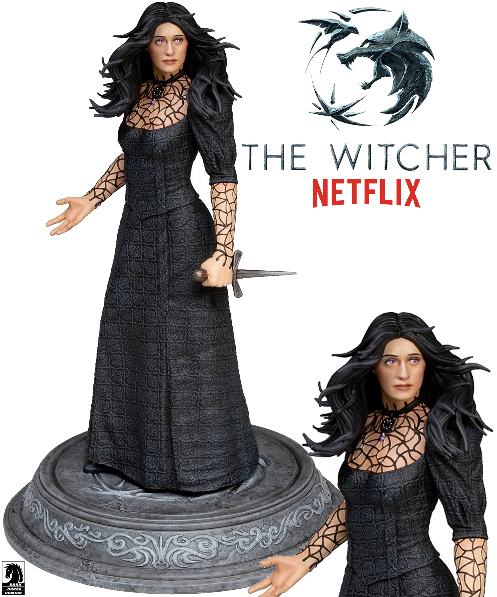 Figura Yennefer de Vengerberg (Anya Chalotra) da Série The Witcher do Netflix