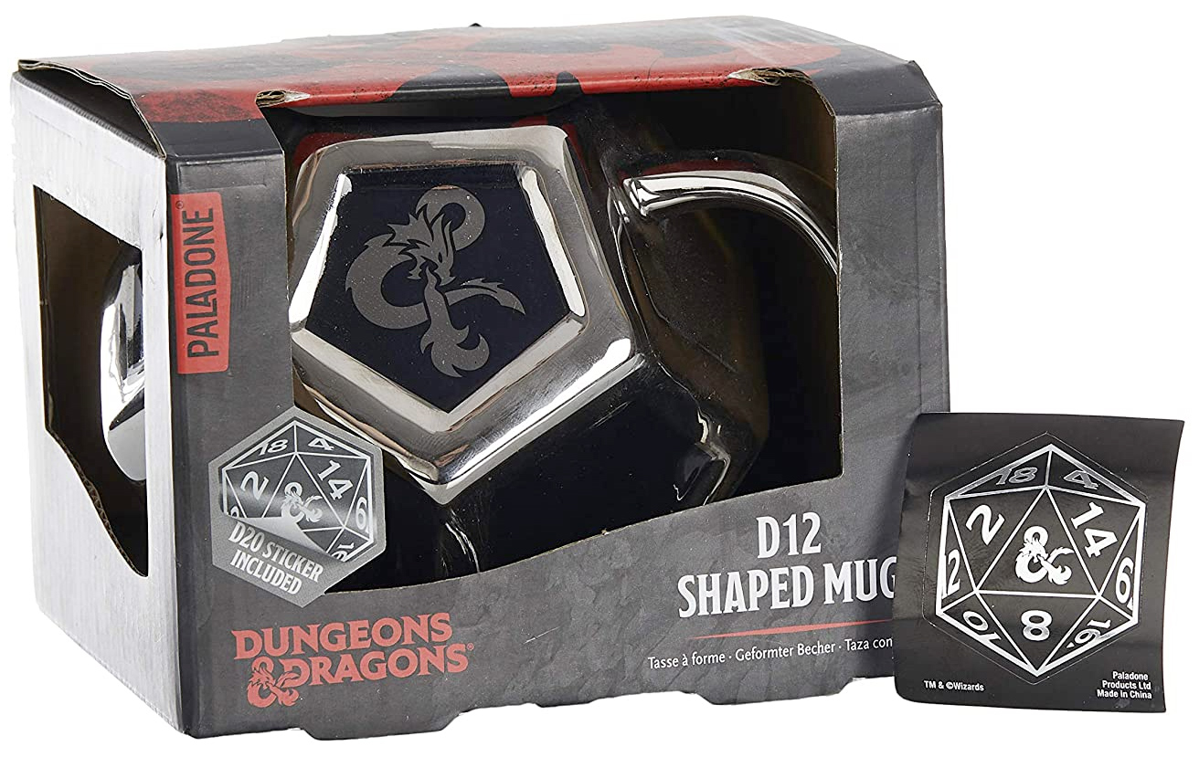 Dungeons & Dragons D12 Mug