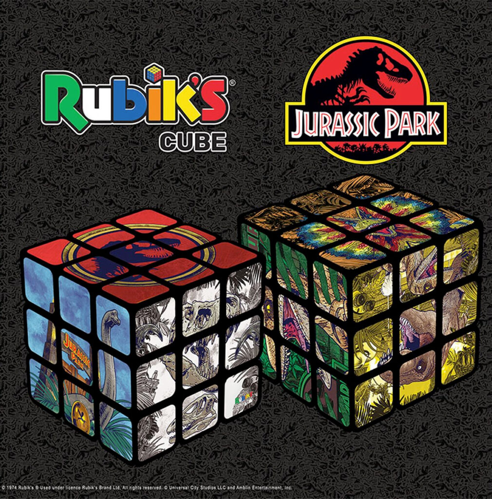 USAOPOLY Set Dados Jurassic Park Premium X6