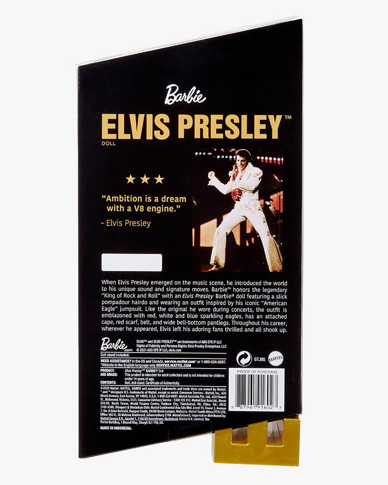 Elvis Presley Barbie Signature Gold Label Doll