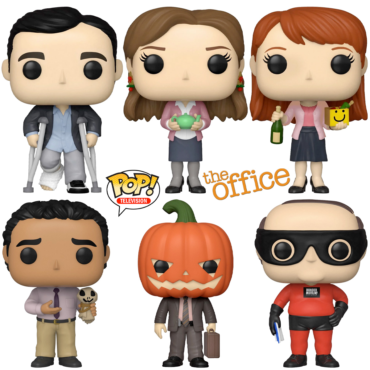 Bonecos The Office Pop Vinyl Figures