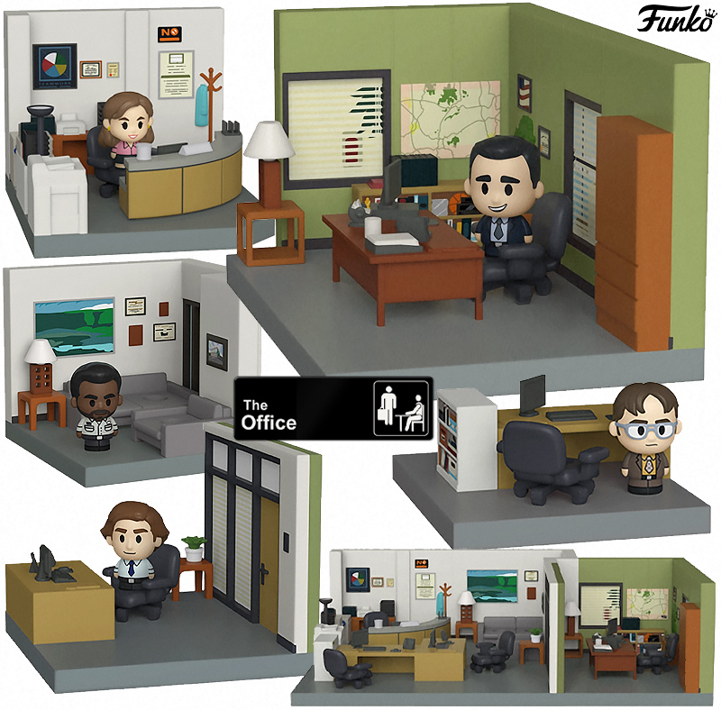 Escritório da Dunder Mifflin Funko Mini-Moments Playset Diorama (The Office)