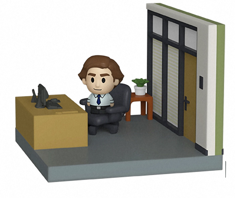The Office Mini Moments Mini-Figure Diorama Playset