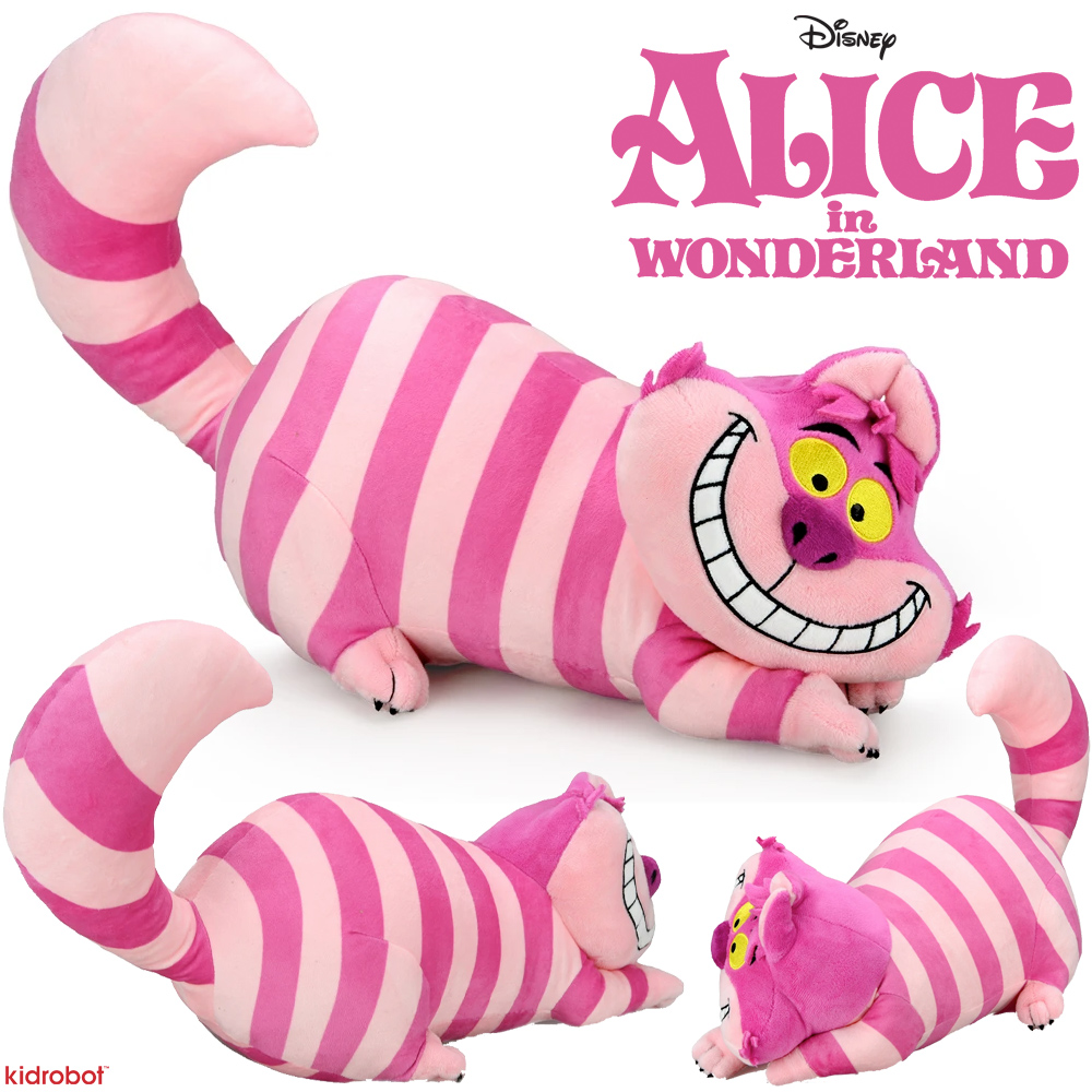 Boneco de Pelúcia Gato de Cheshire do Clássico Alice no País das Maravilhas (Kidrobot)