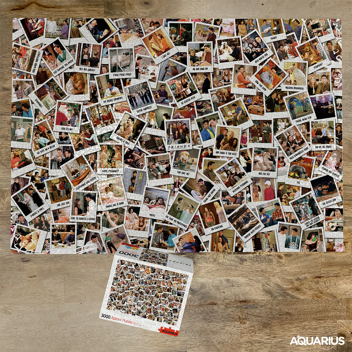 Quebra-Cabeça Friends Polaroids com 3.000 Peças