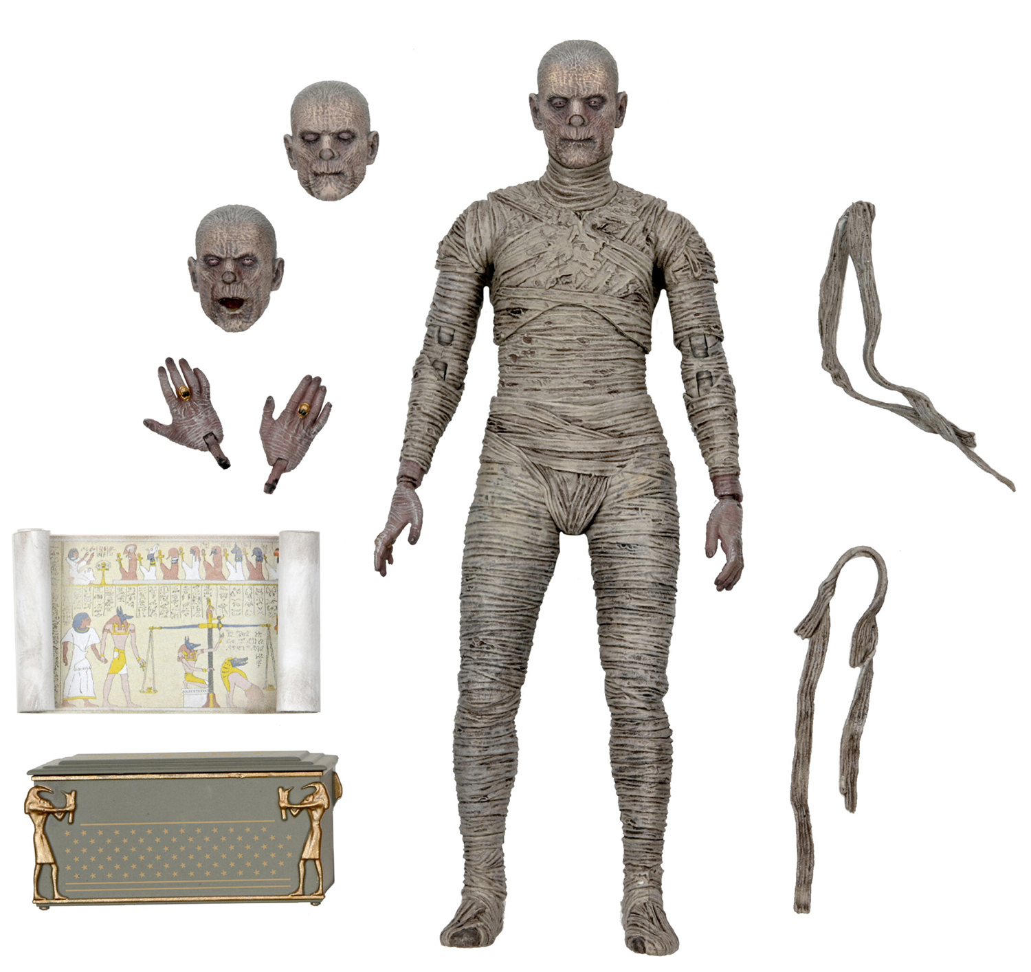 The Mummy Universal Monsters Ultimate Color Version 7-Inch Scale Action Figure