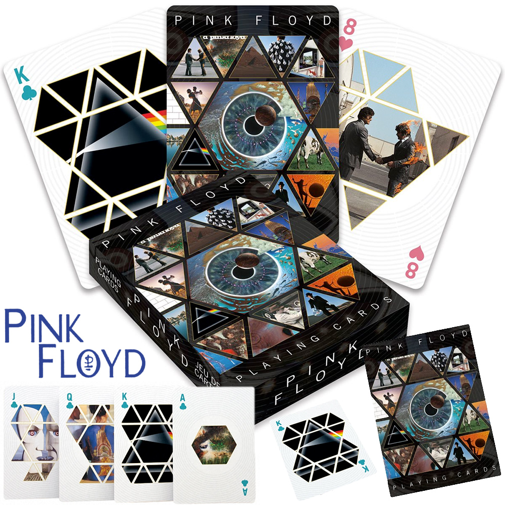 Baralho Pink Floyd com Arte de Storm Thorgerson