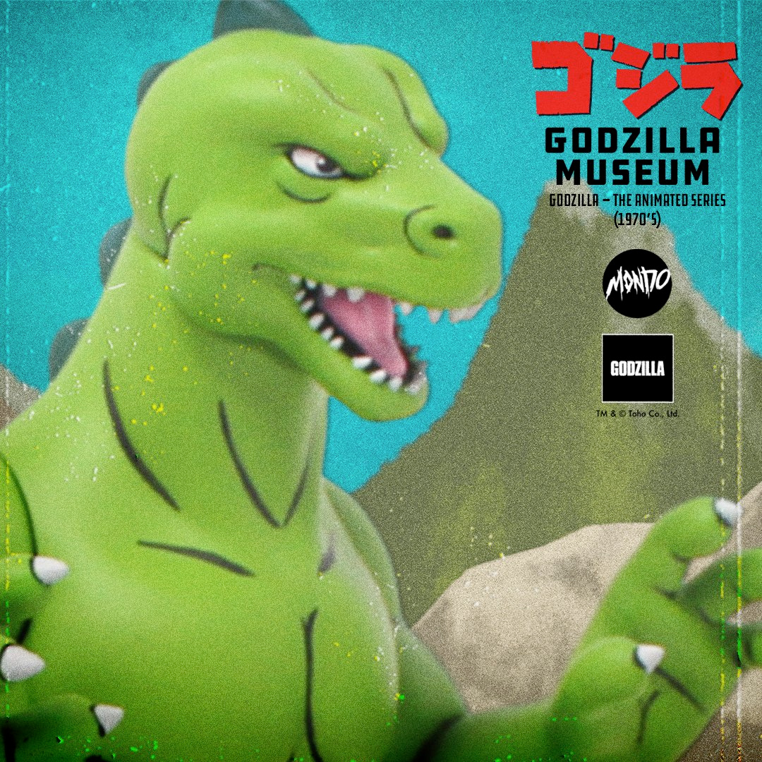 Estátua Godzilla - A Série Animada (1978)
