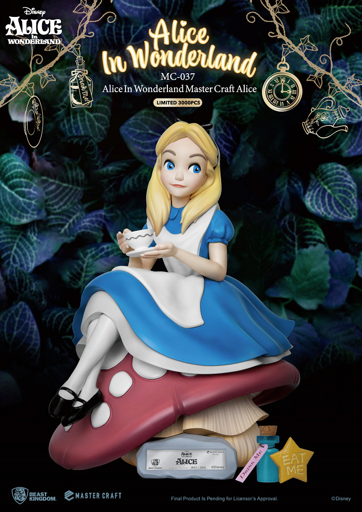 Alice no País das Maravilhas Master Craft - Estátua de Luxo Beast Kingdom