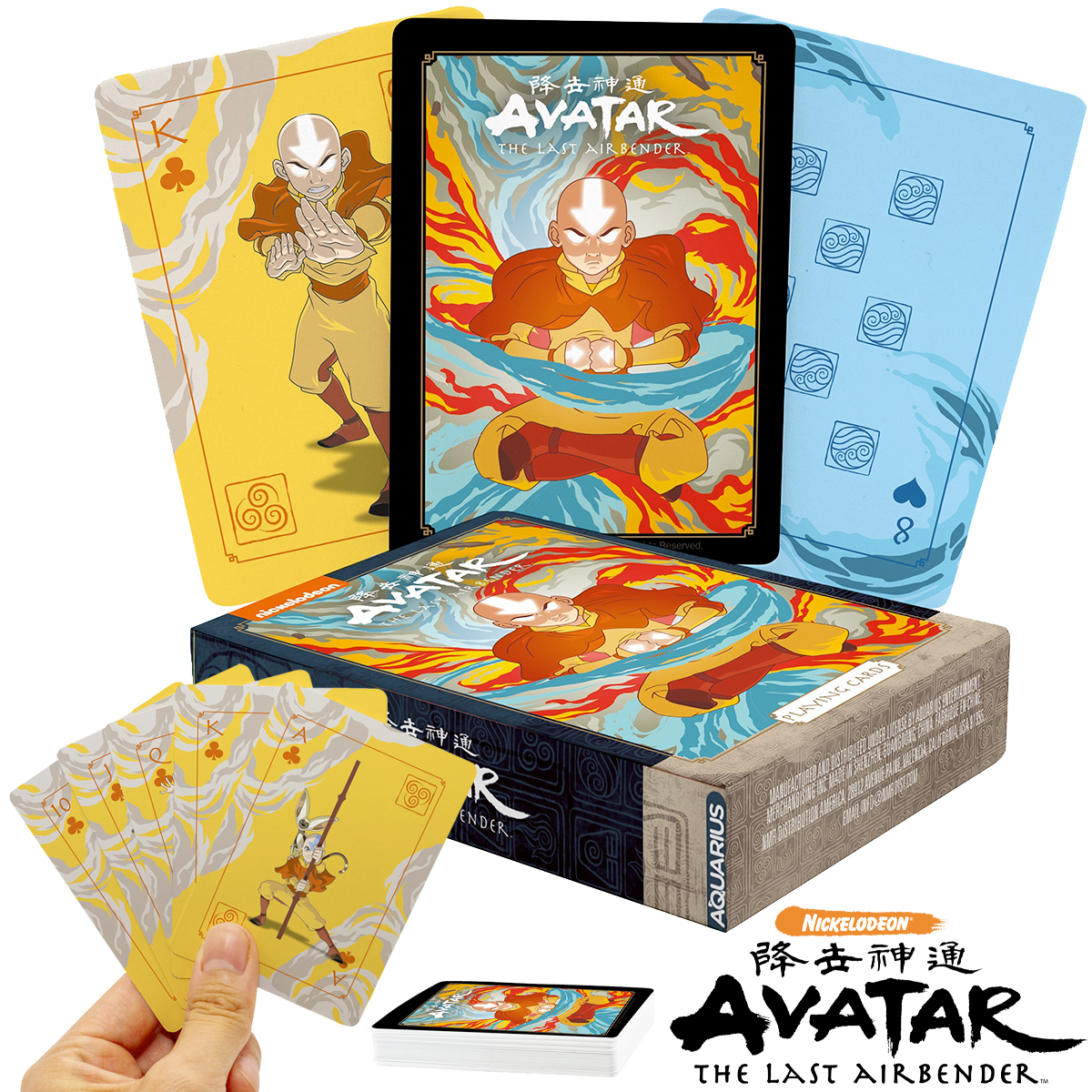 Baralho Avatar: A Lenda de Aang