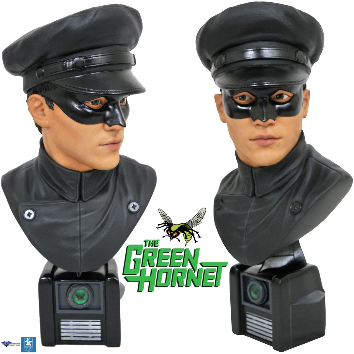 Busto Kato (Bruce Lee) Legends in 3D da Série Besouro Verde (Green Hornet) em Escala 1:2
