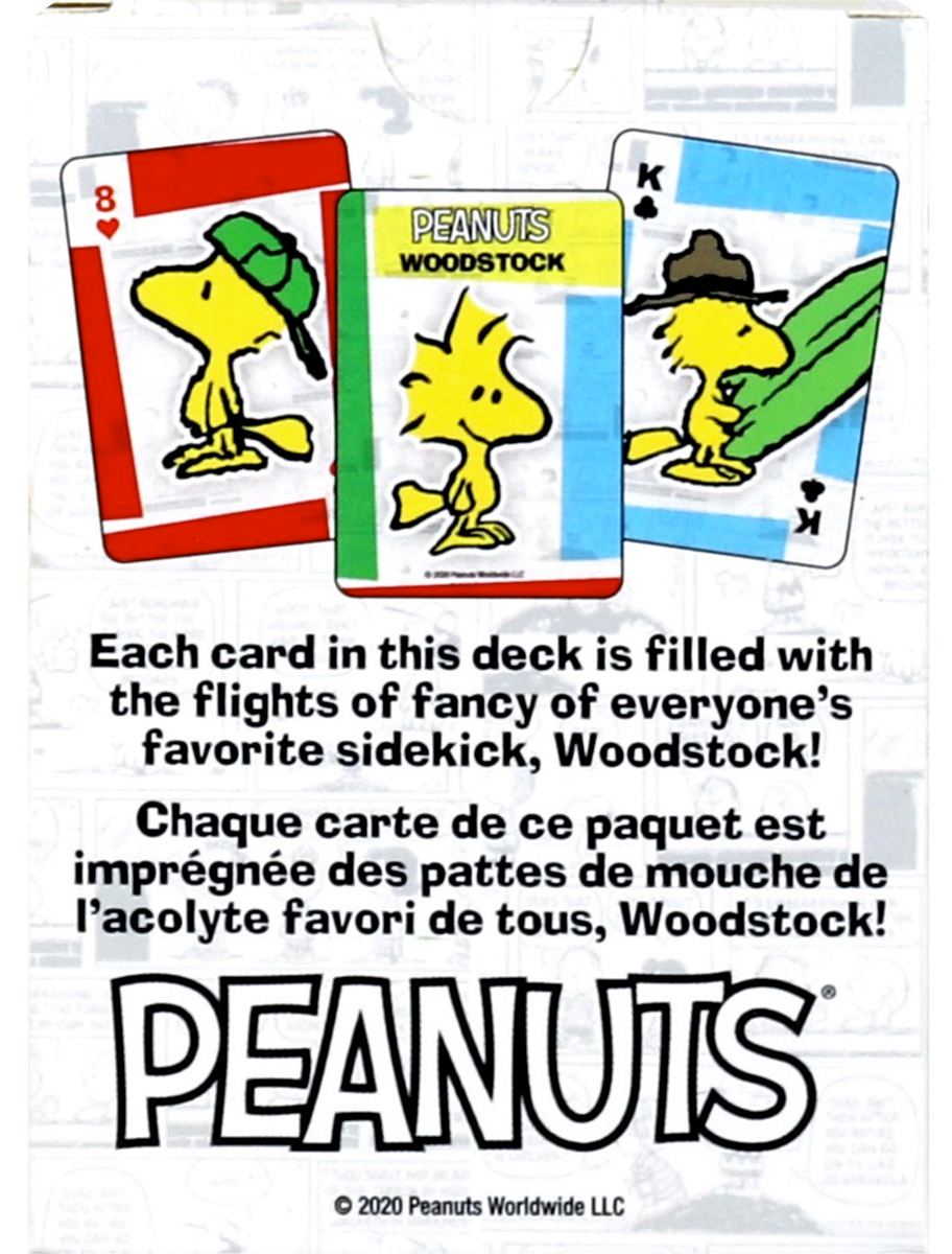 Baralho Peanuts Woodstock