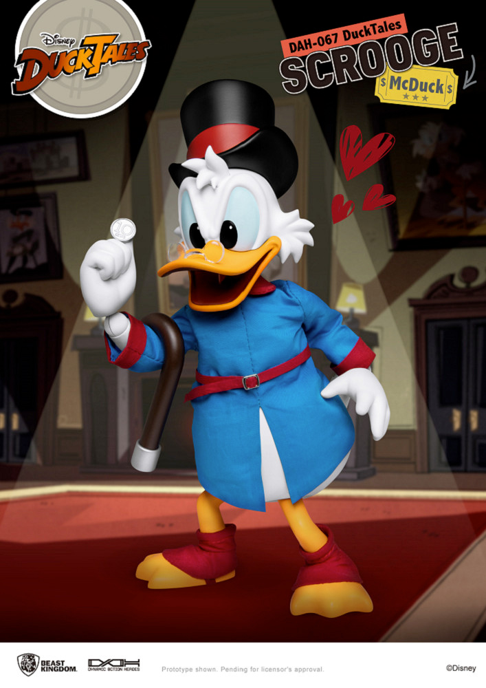 Tio Patinhas Scrooge McDuck DuckTales DAH Action Figure