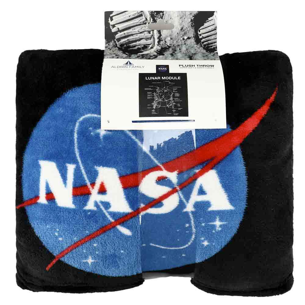 Cobertor de Lance NASA com Diagrama do Módulo Lunar Eagle