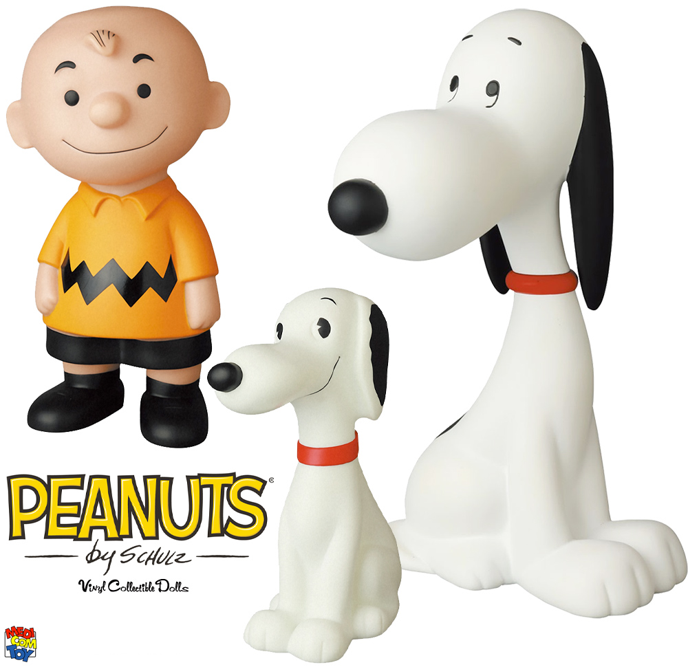 Peanuts Medicom VCD: Snoopy 1957 e Charlie Brown e Snoopy Vintage