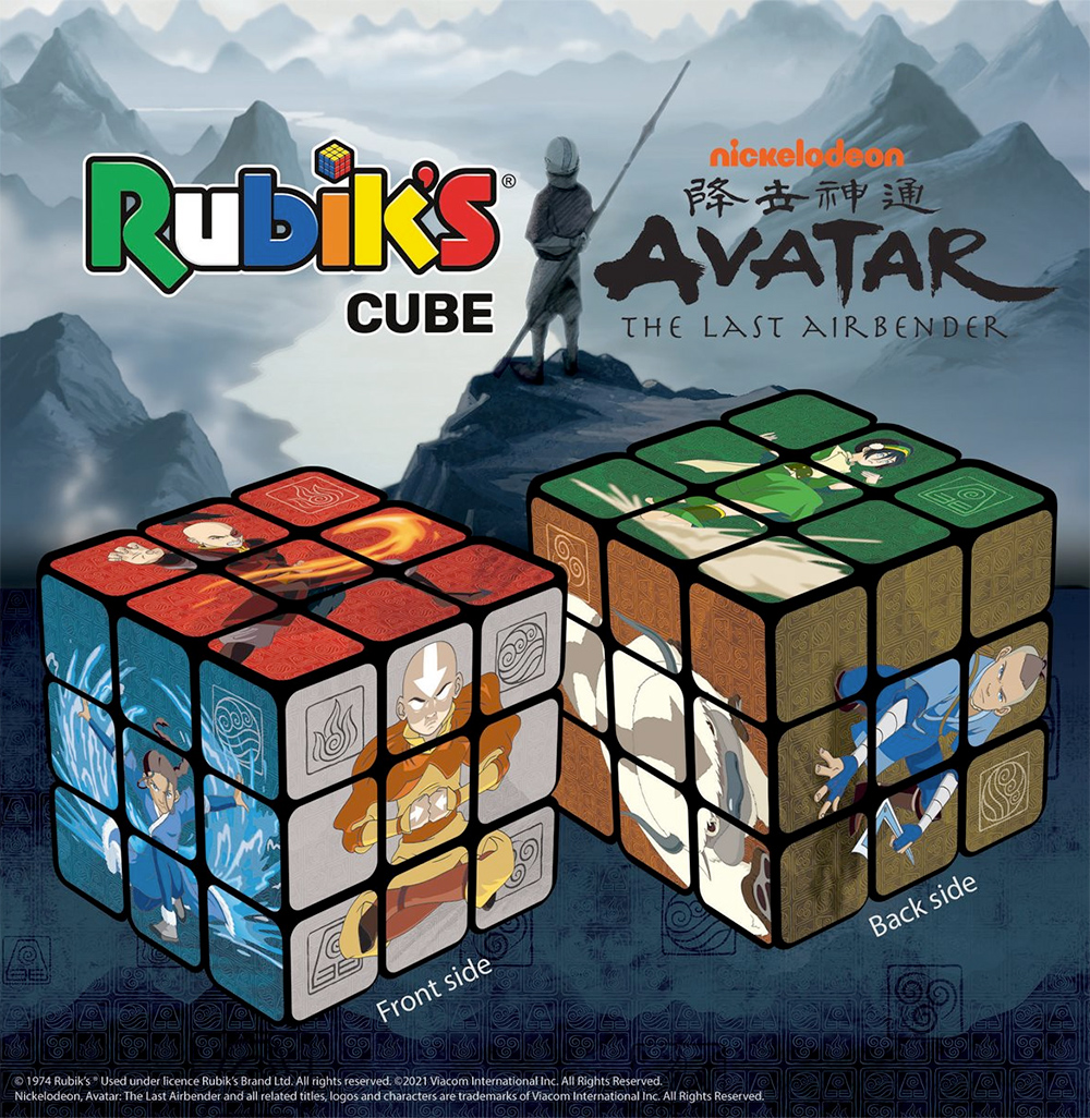 Cubo de Rubik Avatar-A Lenda de Aang