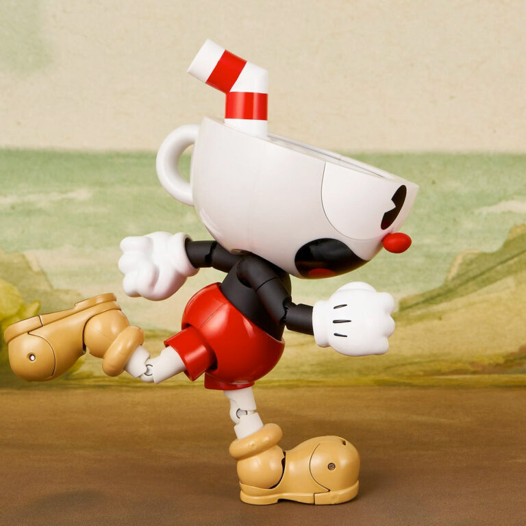 Action Figures Cuphead E Mugman Com 13 5 Cm De Altura Blog De Brinquedo