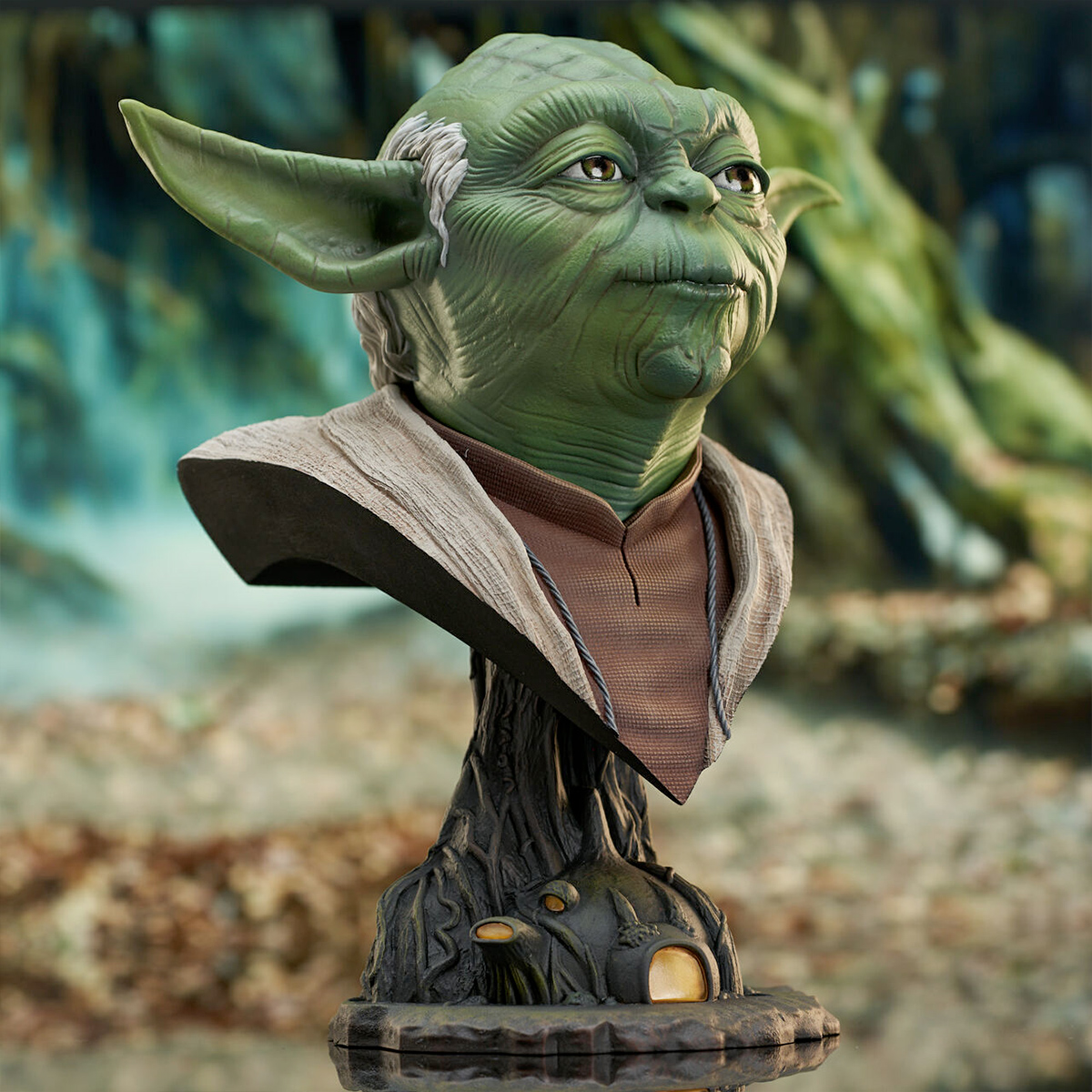 Busto Mestre Yoda Star Wars Legends in 3D em Escala 1:2