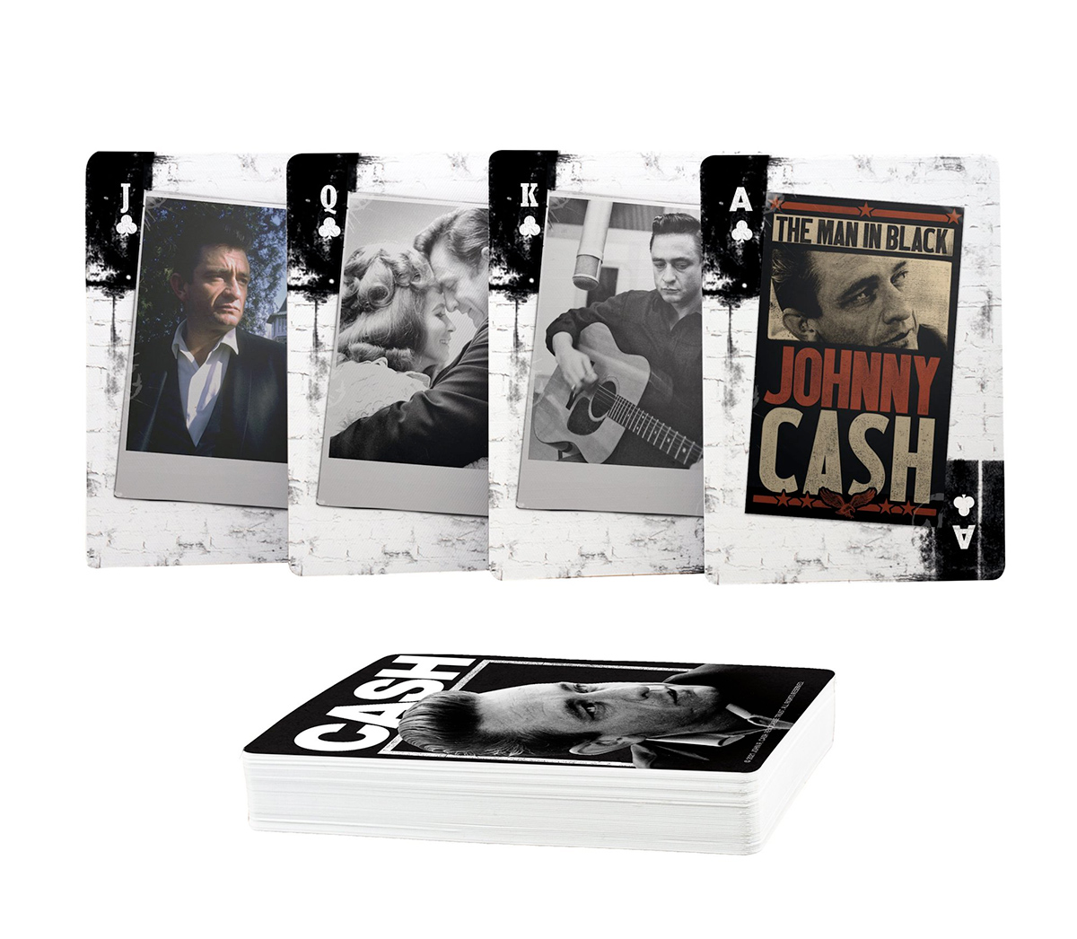 Baralho Johnny Cash, o Homem de Preto
