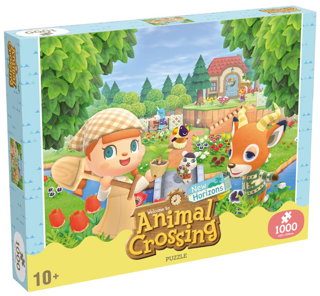 Quebra-Cabeça Animal Crossing com 1.000 Peças