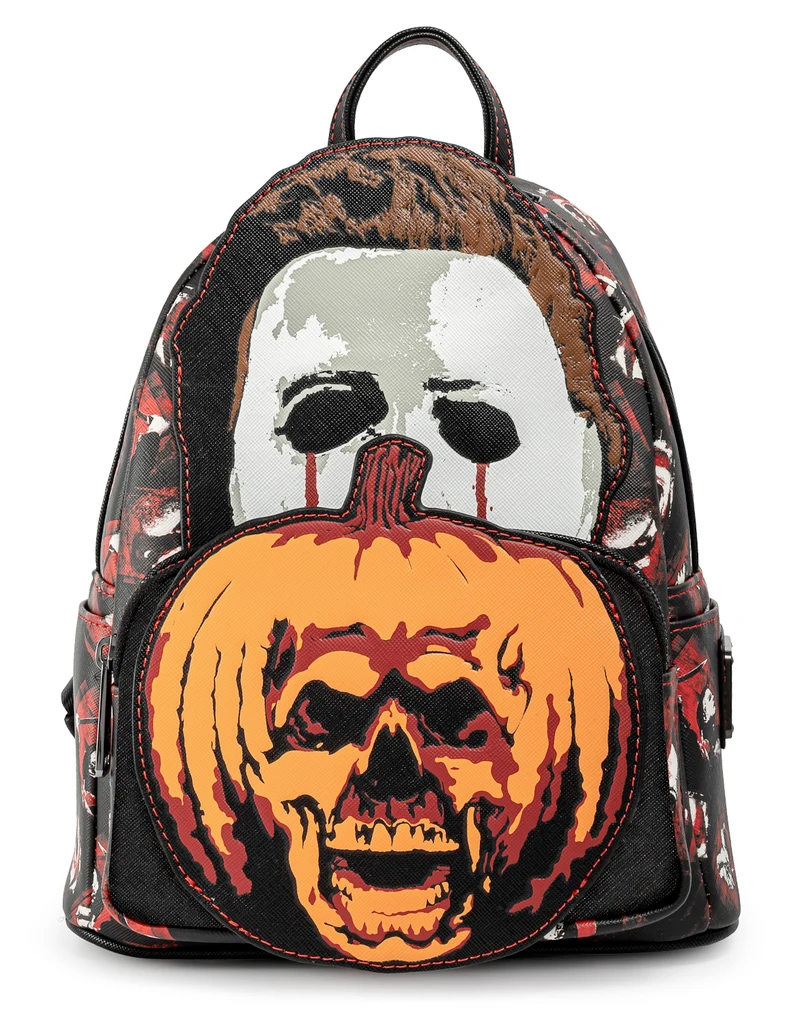 Halloween II Michael Myers Pumpkin Mini Backpack