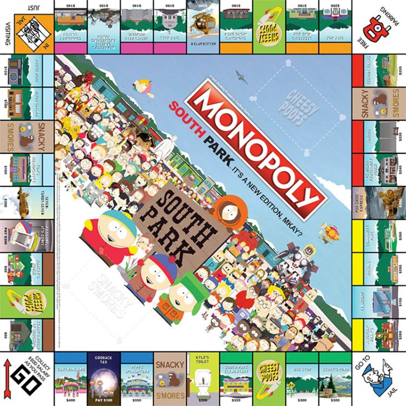 Jogo Tabuleiro Monopoly South Park Collectors Edition