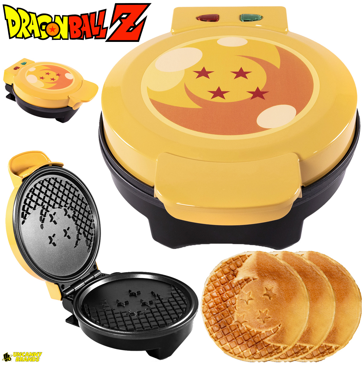 Máquina de Waffles Dragon Ball Z 4-Star Ball